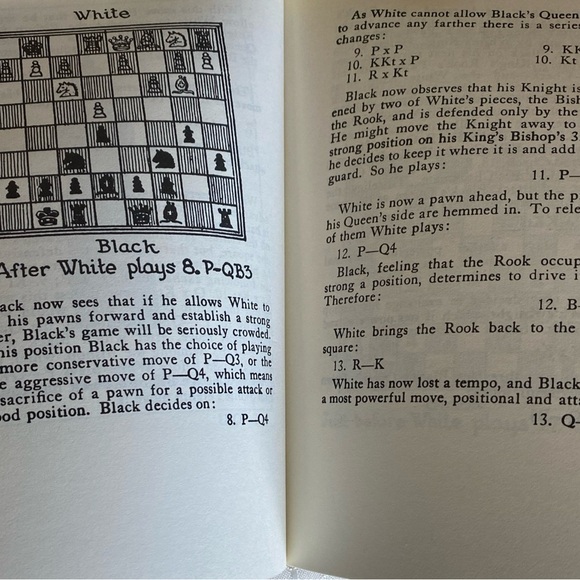Chess in an Hour Softcover Book By Marshall&Chernev 1975 (1968) - Good Condition - Picture 6 of 8